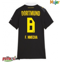 Camiseta Borussia Dortmund Felix Nmecha #8 Visitante Equipación para mujer 2026-27 manga corta